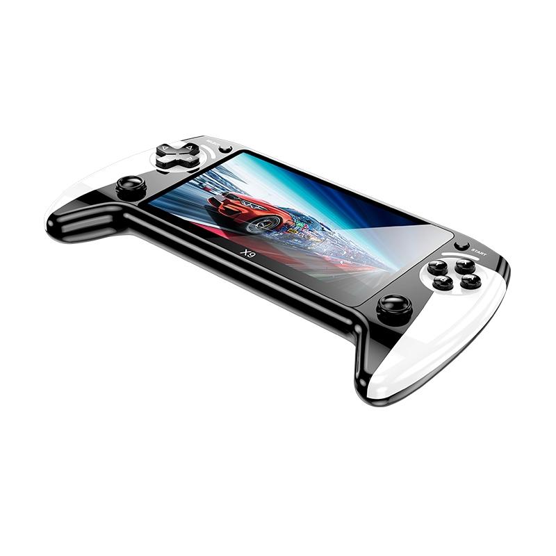 Portable Game Console, Handheld Gaming Console, Rechargeable Device with Over 3500 Built-In Games, Perfect Gift for Adults & Kids