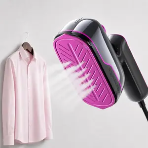【FathersDayGift】GREENYEE 2-in-1 Smart Garment Steamer & Iron for Clothes, No-Leak Handheld Travel Steamer with 6 Fabric Modes, LED Display, 6.5” Large Plate, 150ml Tank for Home, Work & Travel#SummerWins #DealsForYouDays