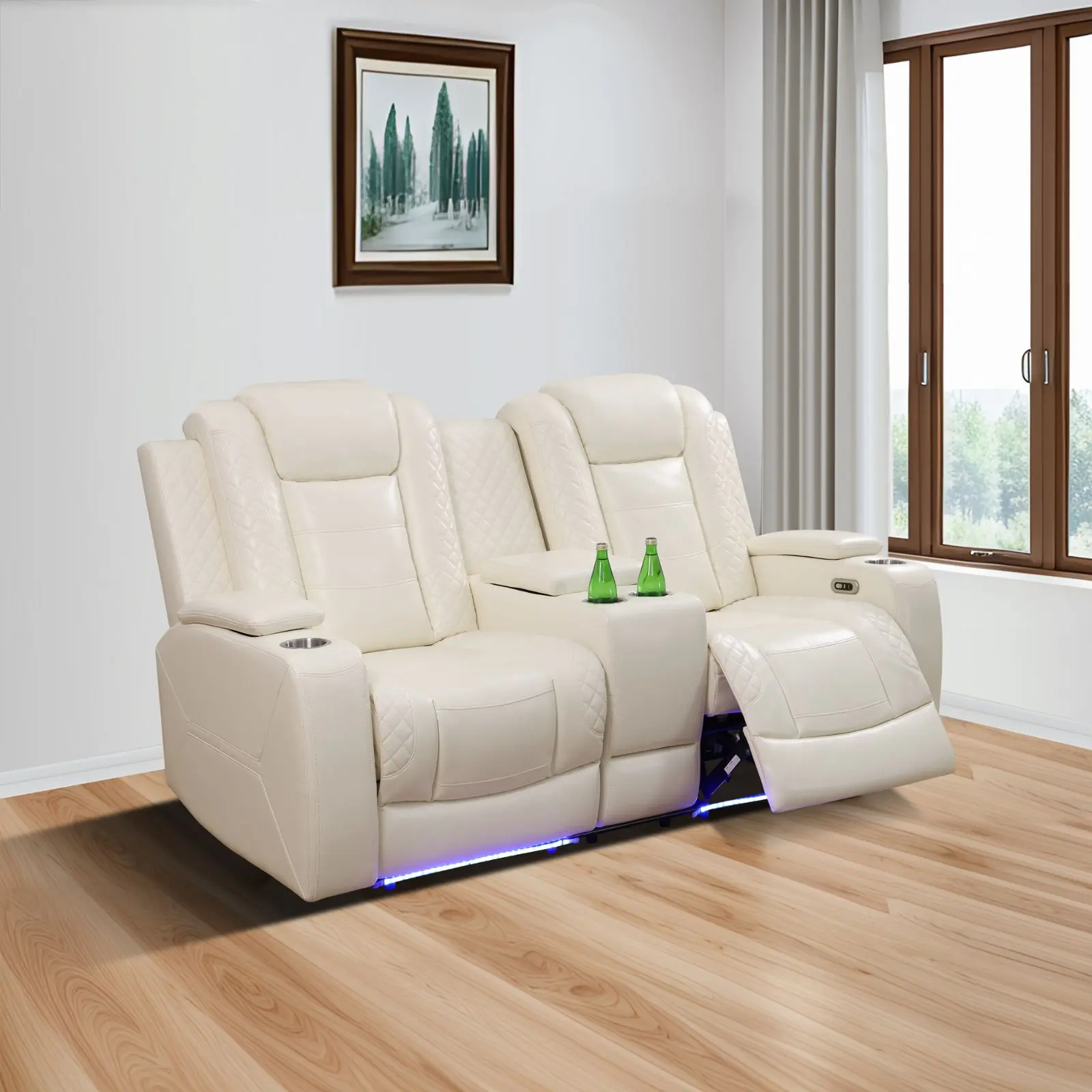 Loveseat-White