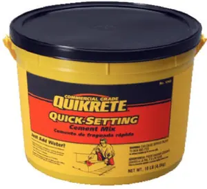 Quikrete 124011 Quirk Setting Cement - 10 lbs., Rapid Set