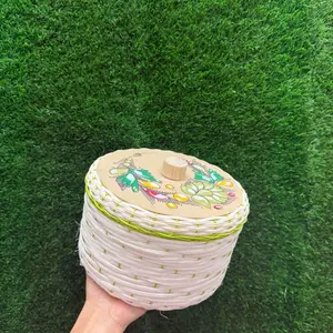 Plaster Tortilla Box 1 Kilo color Verde Lima (Set 1 Piece).