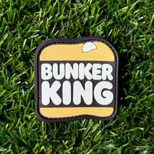 BUNKER KING 3D Golf Morale Patch