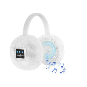 Bluetooth Headphones Earmuffs Ear Warmers Wireless Headphones with Built-in HD Speakers
