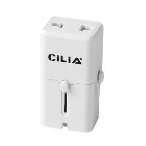 Multifunctional Four-In-One Travel Adapter, Compatible with Us Eu Uk Au Plugs, Portable Power Charger, Essential Travel Gadget