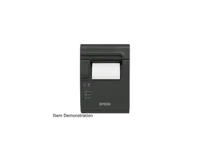 Epson TM-L90 Plus Liner-free Compatible Desktop Thermal Label and Receipt Printer, 203 dpi, USB, Ethernet, Dark Gray - C31C412A7651