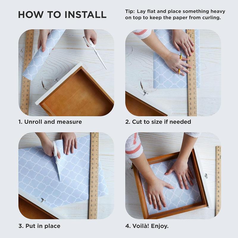 Scented Drawer Liners for Dresser Fragrant Paper Liner for Drawers Cabinet Shelf Linen Closet and Kitchen Scent Liners Non Adhesive (English Lavender)