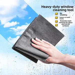 Special absorbent cloth for cleaning glass, thickened magic cloth, suede cloth for mirrors, car cleaning tool, kitchen household use, does not shed lint