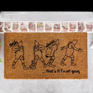 Funny Christmas Doormat, Christmas Doormat, Christmas Home Decor