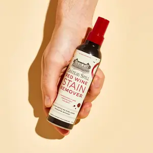 Chateau Spill Red Wine Stain Remover for Clothes - Stain Remover Spray for Stains on Tablecloth, Carpet, Upholstery and Laundry - Household Gift