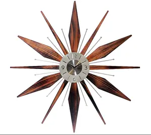 Infinity Instruments Utopia 30" Mid-Century Modern Clock