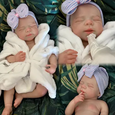 Silicone Baby Dolls Sleeping Ivita TikTok Shop