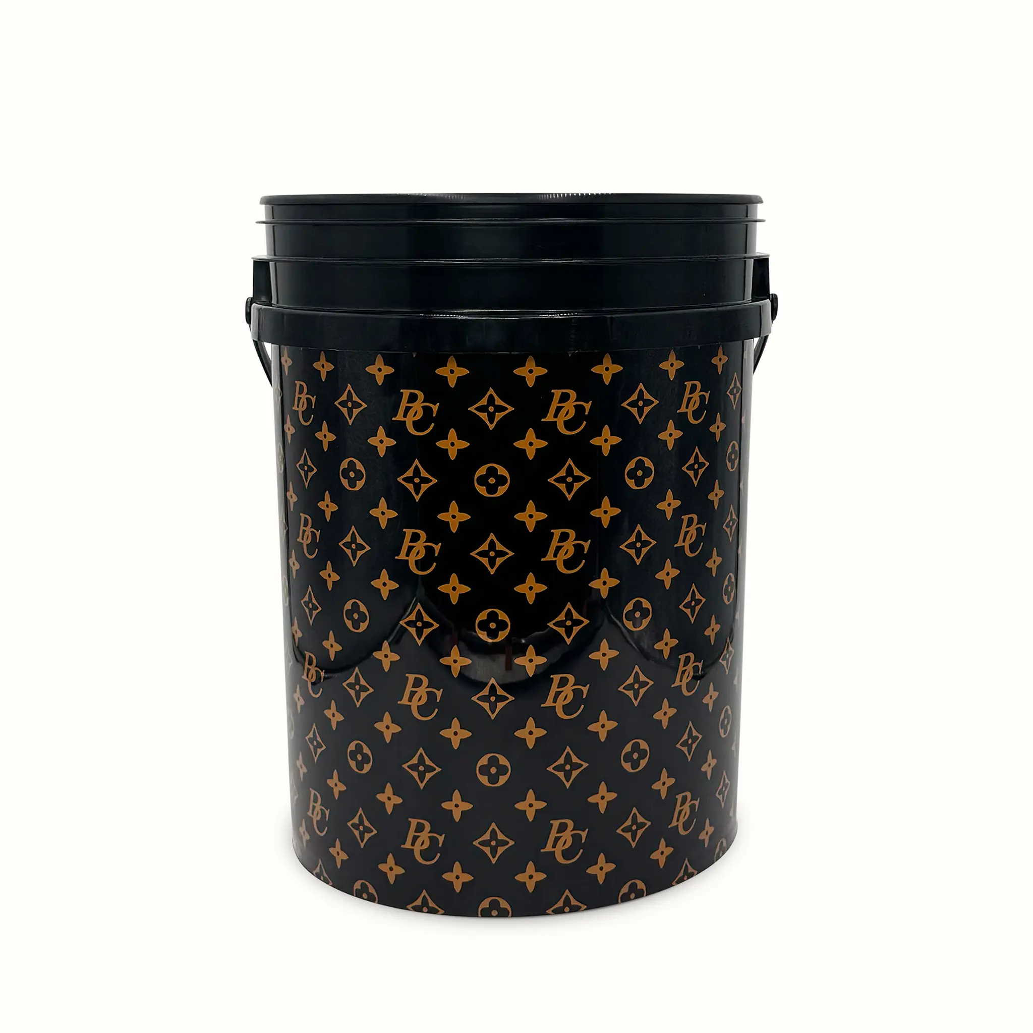 THE LOUIS BUCKET 5 Gallon Car Wash Bucket Scratch Resistant Heavy Duty BPA Free Polypropylene Plastic for Food Painting Engine Oil Grease Fertilizer Construction Materials