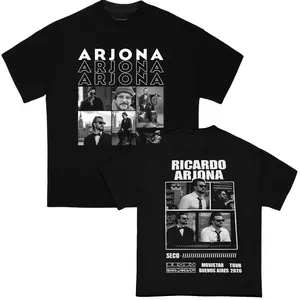 Ricardo Arjona Lo Que El Seco No Dijo 2026 Tour Shirt – Latin Music Concert Graphic Tee, Vintage Arjona Photo Collage Shirt for Men & Women, Fans Gift Apparel