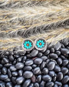 Flourish Flower Stud Fashion Earrings