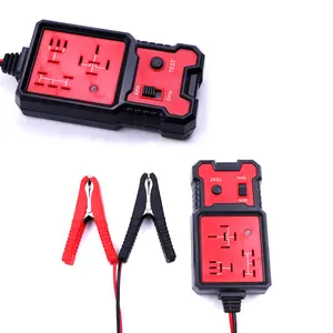 12V Car Battery Tester 5 Pin Relay Switch Type Automotive Battery Analyzer Quick Check  Testing Instrument for Vehicle Automobile Maintenance Diagnosis