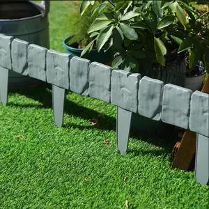Indoor Outdoor Garden Fence, / PVC Privacy Screen, Foldable Design, Ideal for Plant Protection & Decorative Use
