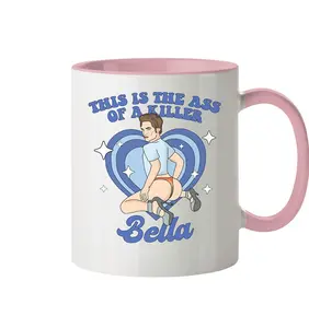 This is the Ass of a Killer Bella - Funny Twilight Meme Mug, Hot Edward Coffee Mug, Team Edward Movie Drinking Mug, Robert Pattinson