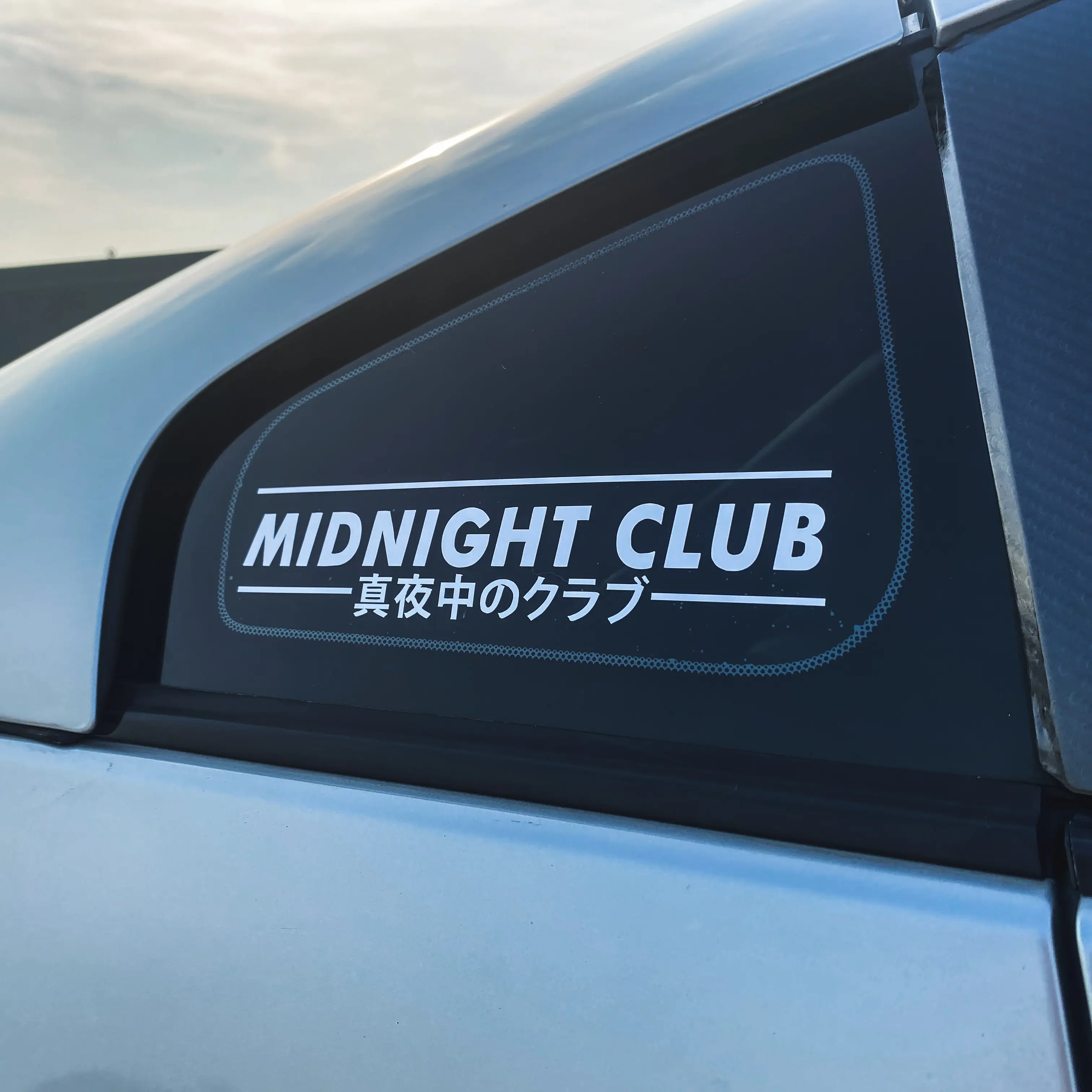 Midnight Club Vinyl Decal | THE ORIGINAL | JDM Drift Car Sticker Street Racing