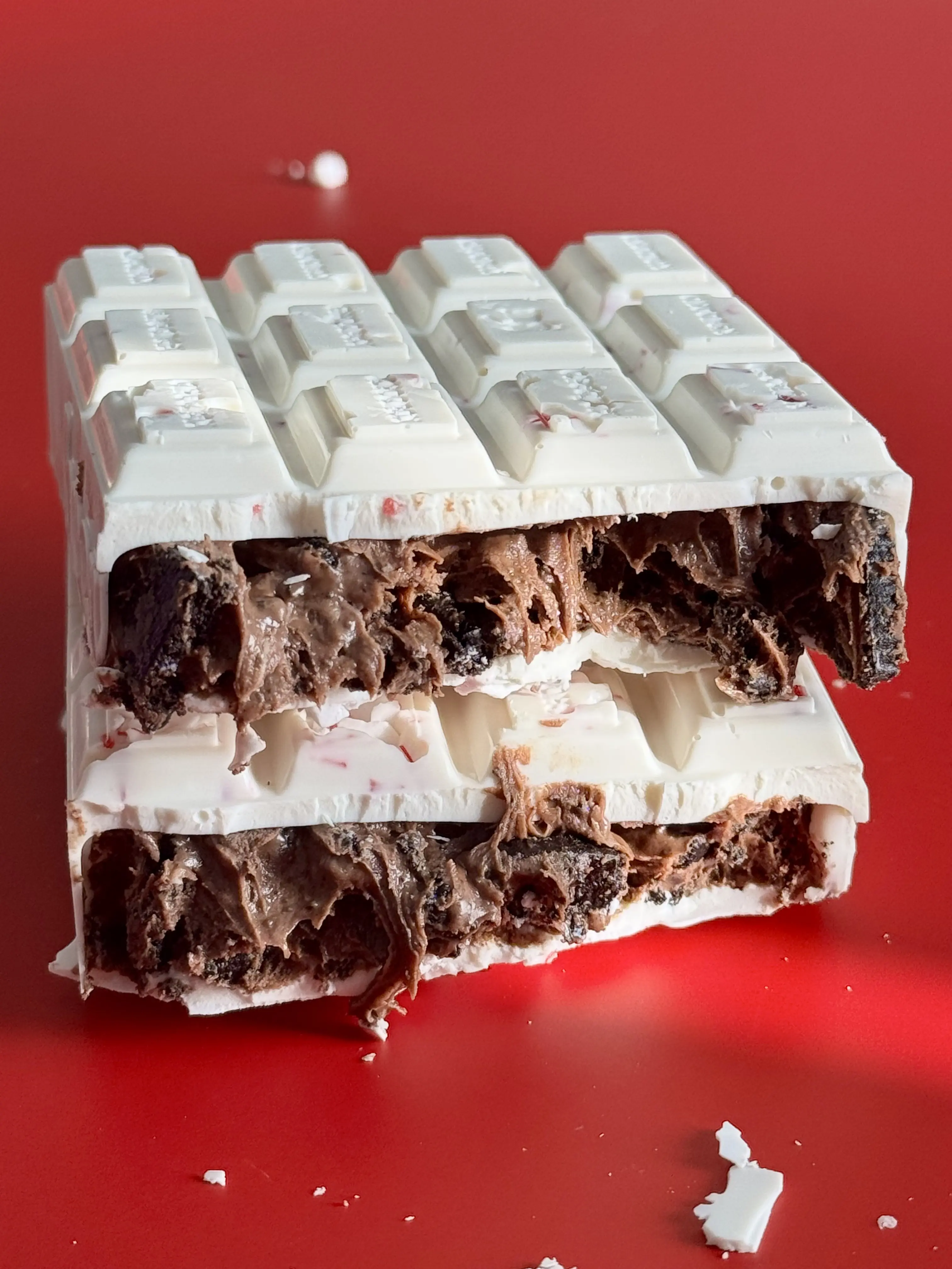 *REFILL KIT* Minty Mrs. Claus - Candy Cane Cookies & Cream Stuffed Chocolate Bar Kit