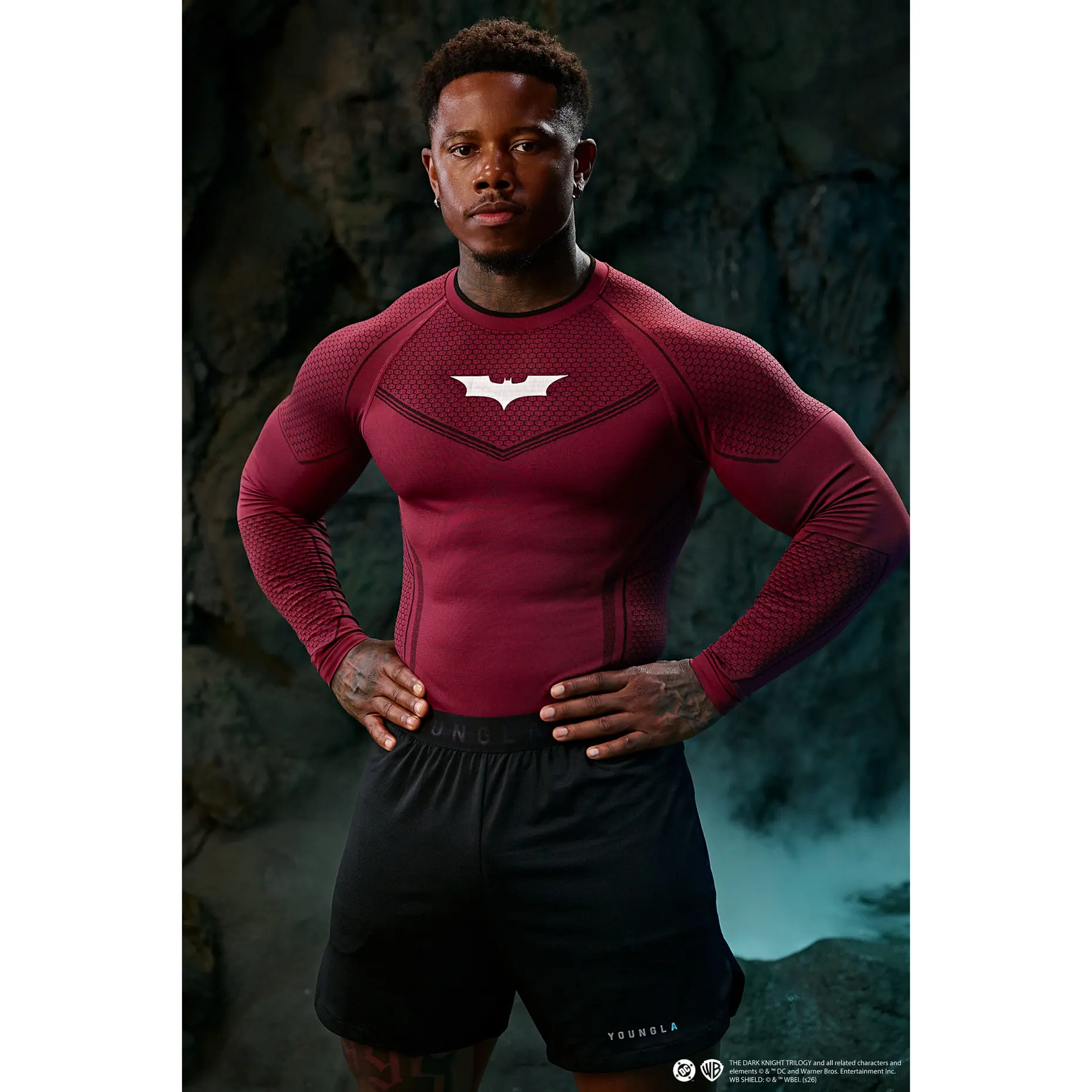8004 - Batman Compression Longsleeves New Colors - August 27th