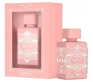 LATTAFA Bade'e Al Oud Noble Blush 3.4oz EDP Spray for Unisex - Elegant Oud & Noble Notes Perfume for Daily Use