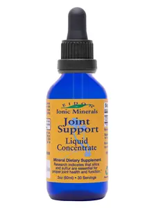Eidon Ionic Minerals Joint Support Mineral Blend 2oz Concentrate - Gluten Free GMO Free Dairy Free Joint Relief Dietary wellness Supplement Fitness Collagen Silica Sulfur MSM Hair Growth