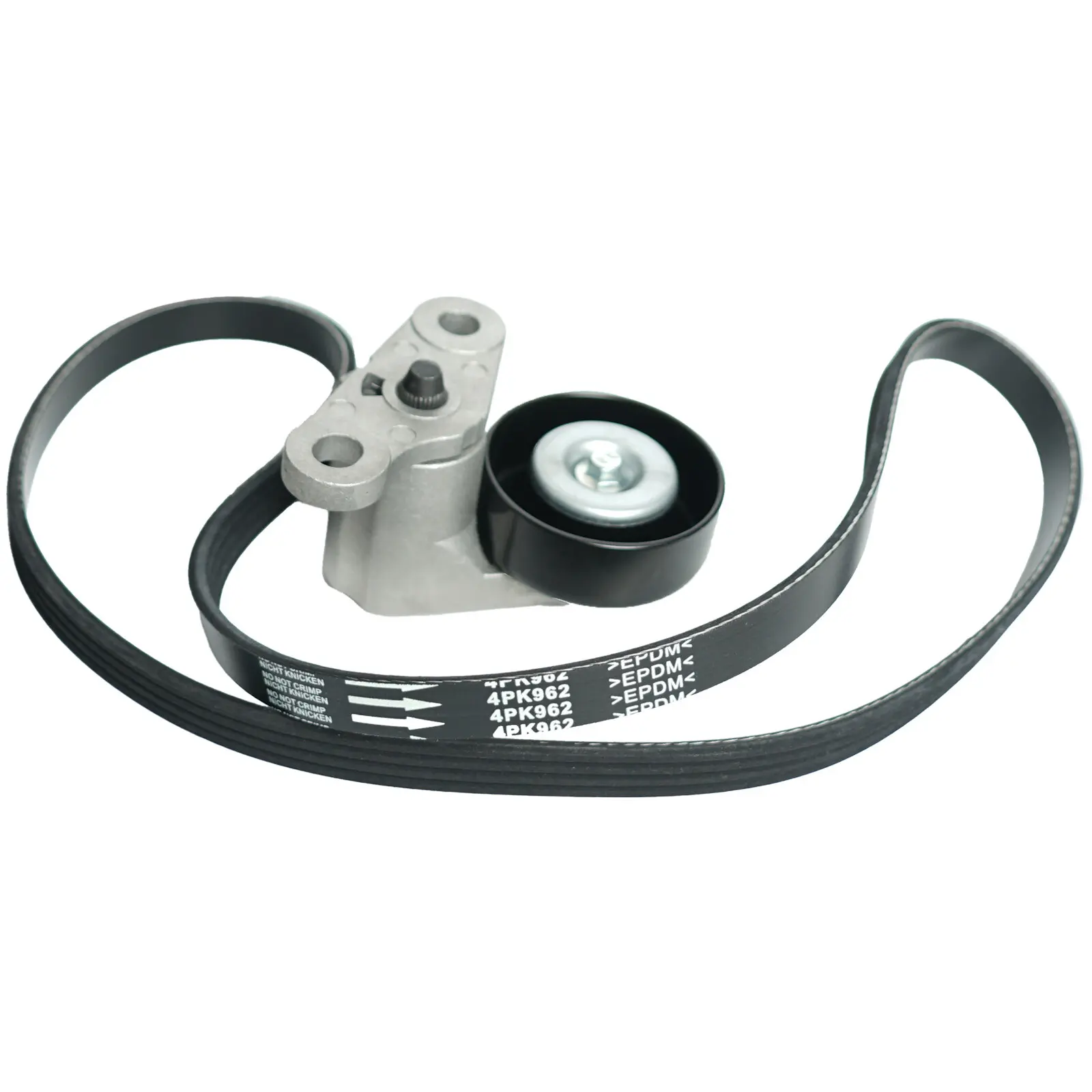 90K-38159 A/C Serpentine Drive Belt Tensioner Kit Compatible with Chevy Silverad