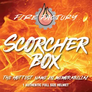 (1) 2026 Fire Factory Scorcher Break Authentic Signed Helmet- PYT