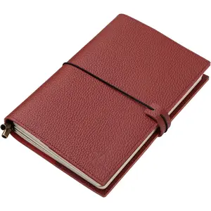A5 Travelers Notebook with Pockets -  Journal, 6" x 8.5" (15 x 22cm), Refillable Travel Journal to Capture  Life's Adventures, 120 GSM Blank Inserts