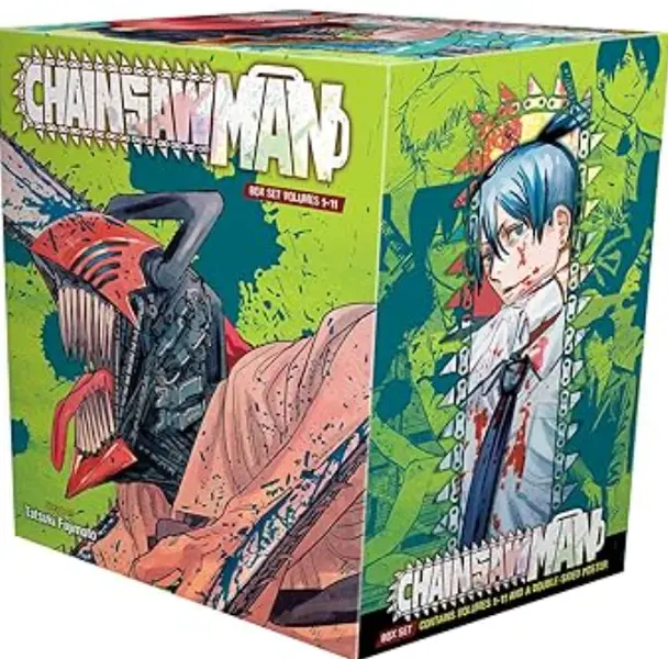 Chainsaw Man Box Set: Includes volumes 1-11 Paperback – September 26, 2023