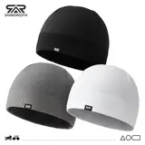 Winter Skull Cap for Men, Warm Breathable Knit Beanie Under Helmet, Winter Hat Liner for Cycling, Running, Skiing, Outdoor Work & Sports, 1-2 Pack