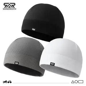 SHINENEOTH 1/2 pcs Warm Breathable Skull Cap for Helmet men's Beanie cycling caps Two wearing styles Do-Rag Running Beanie Under Helmet Lineri Sports Esports Styling Windproof Suitable for all seasons