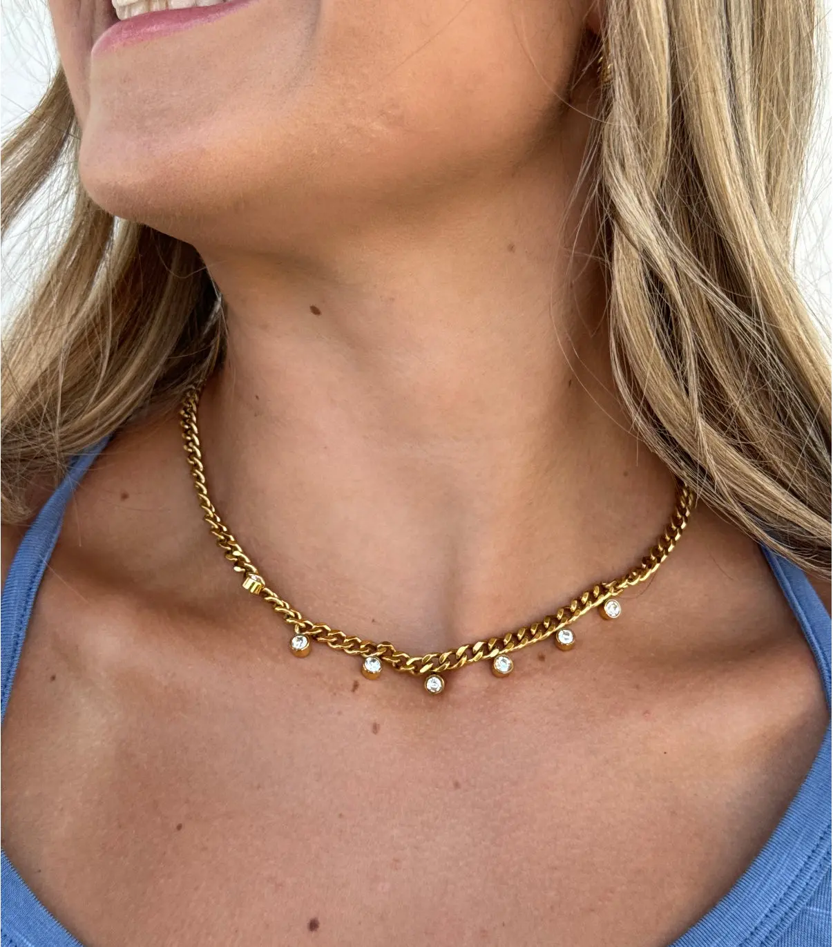 Diamond Chain Necklace Diamond Chain Necklace