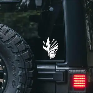 Bleach Ichigo Hallow Mask Vinyl Sticker for Trucks, Cars, laptops, & More.