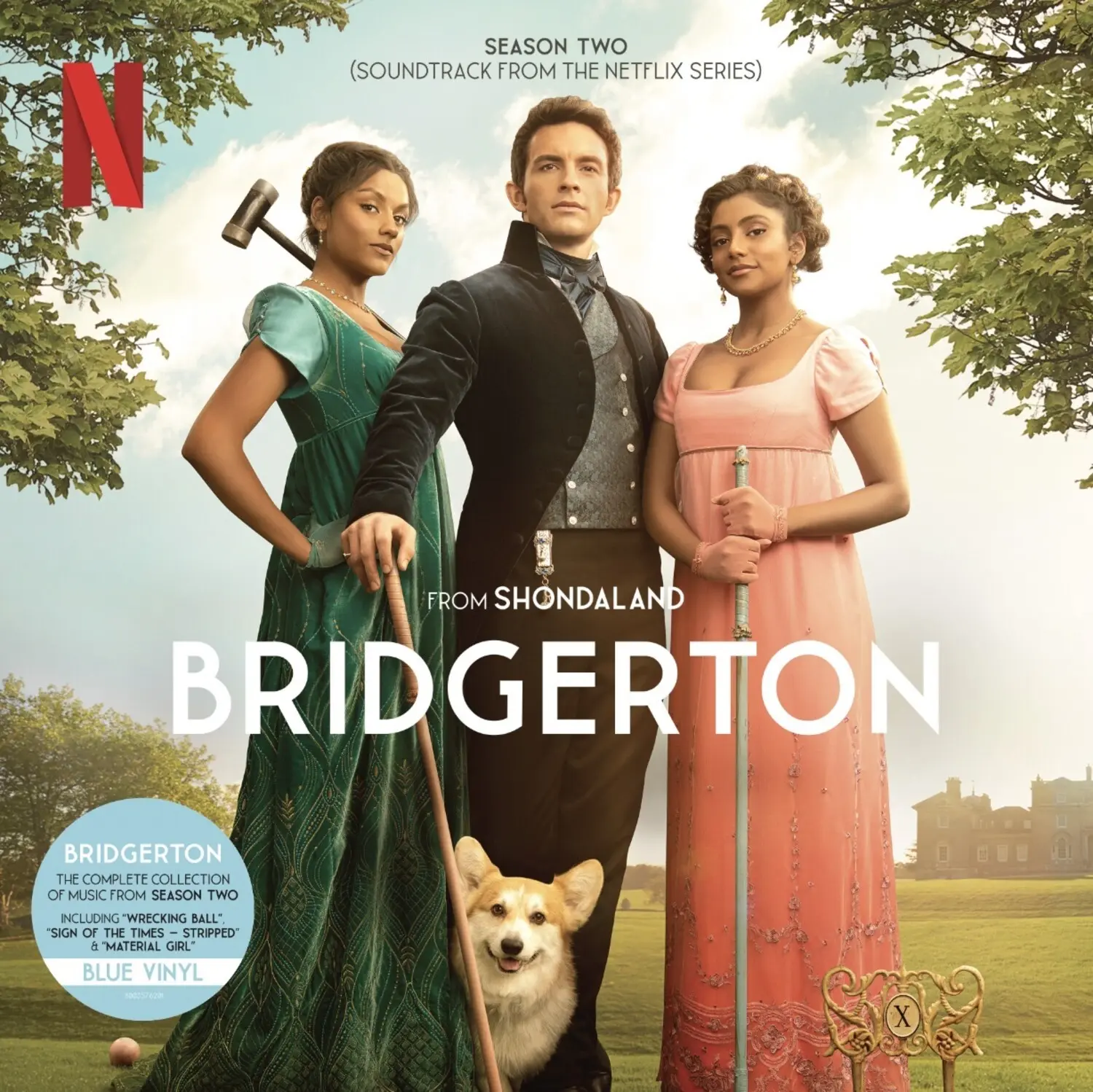 Various Bridgerton Artists - Bridgerton Season Two (Soundtrack From The Netflix Series) [Blue 2 LP]  [VINYL RECORD - LP] Blue, Colored Vinyl