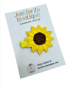 Sunflower Hair Clip