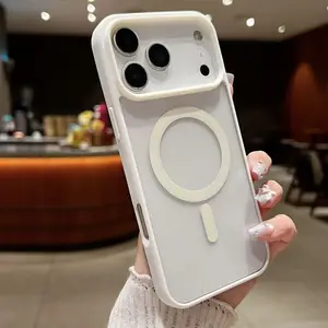 Advanced New Magnetic Compatible with Apple 16 Pro Max Phone Case Clear iPhone 13 Transparent 12 Simple New 17