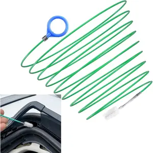 Auto Sunroof Drain Cleaning Tool, 196 Inch Flexible Tube Cleaning Brush, Drain Brush Extra Long Pipe Cleaners for  Sunroof Hole, Sewers, Windshields