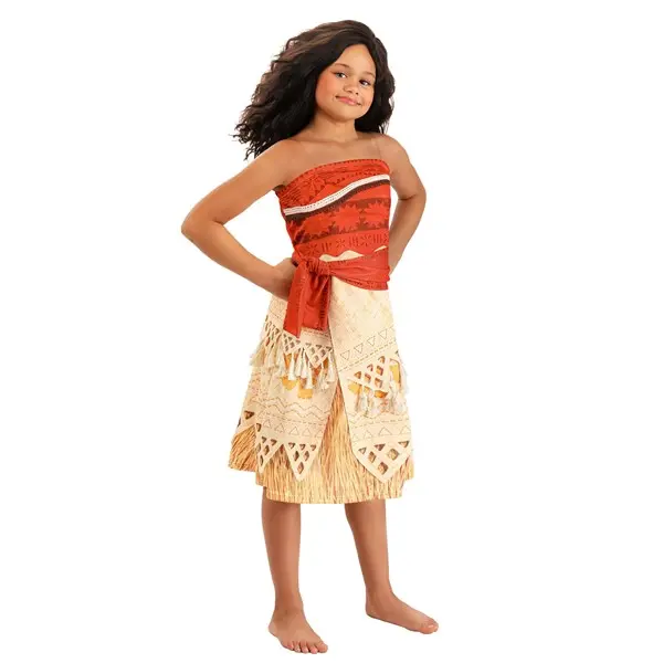 Girl's Deluxe Disney Moana Costume (© Disney)