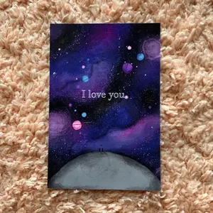 I Love You Galaxy Magnet