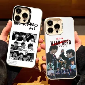 Weak Hero Class TV movie Phone Case For Apple 11 12 13 14 15 16 17Pro Max Plus Protect Plating Phone Cover