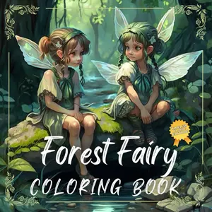 Forest Fairies Coloring Book For Adults: Enchanting Illustrations of Fantasy Fairies, Flowers, and Lush Forest Landscapes. Mindful Coloring