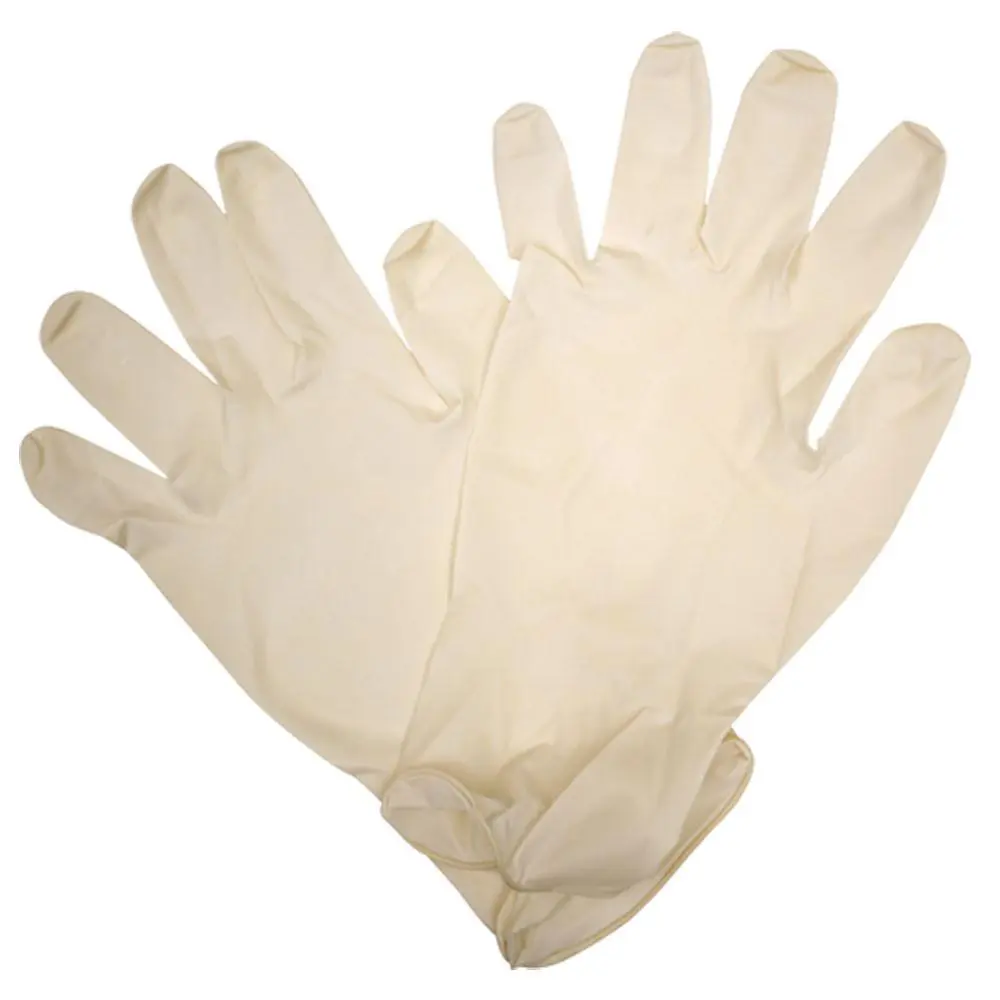 UltraGard Disposable Powder-Free Latex Cleaning Gloves, 100-Piece Pack, Fits Either Hand, for Home Cleaning & Hand Protection Tasks