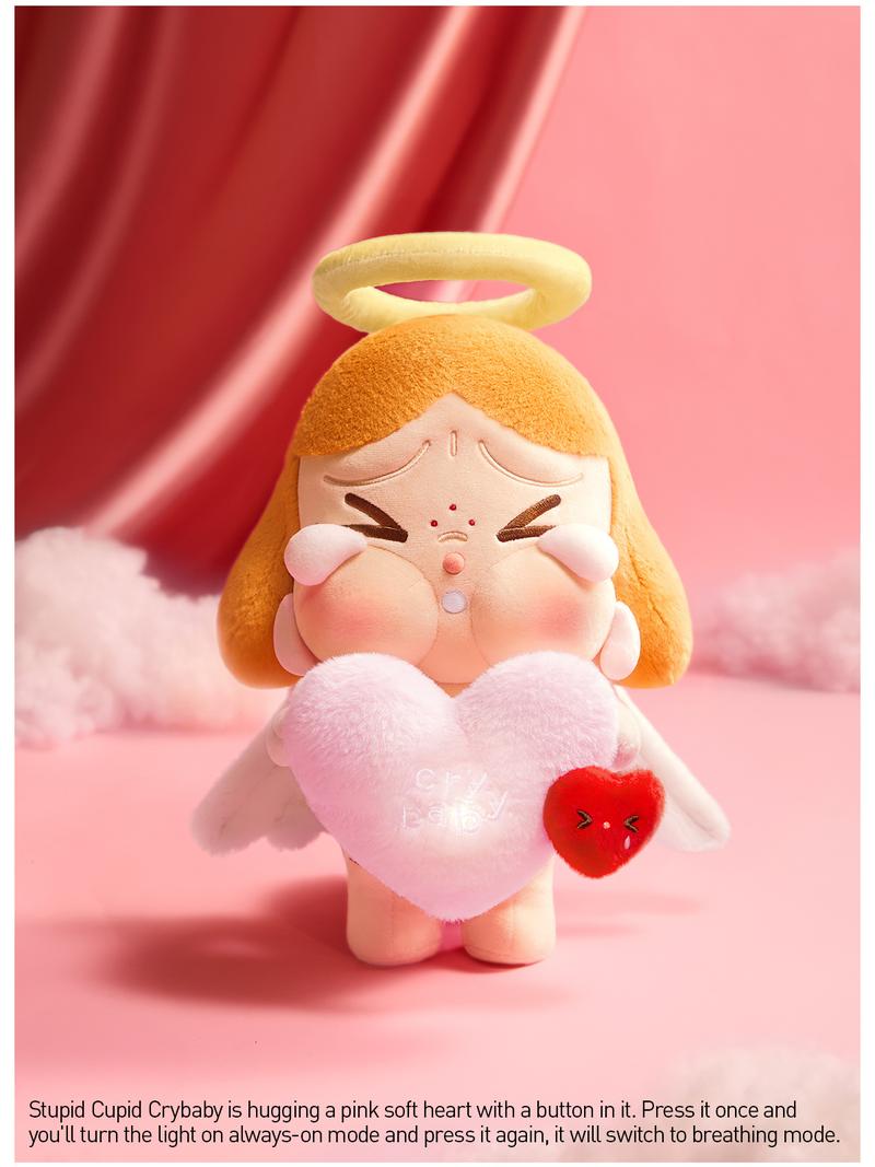 POP MART CRYBABY Crying for Love Series-Plush Gift Box, Collectible Toys, Valentine’s Day Gifts