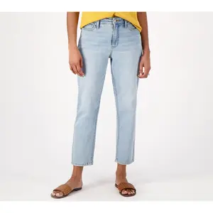 Candace Cameron Bure Petite Pacific Denim Cropped Jean- Indigo