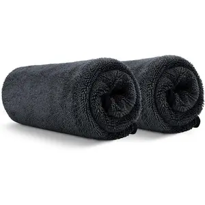 2 Packs  Drying Towel (36"x24"), Microfiber Towels for  Detailing, Ultra Absorbent Cleaning Cloth Without Streaks or , Fits for , , , 600GSM