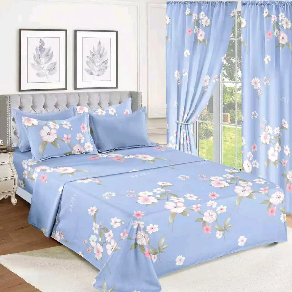Priscilla Floral 8-Piece Bedding Set