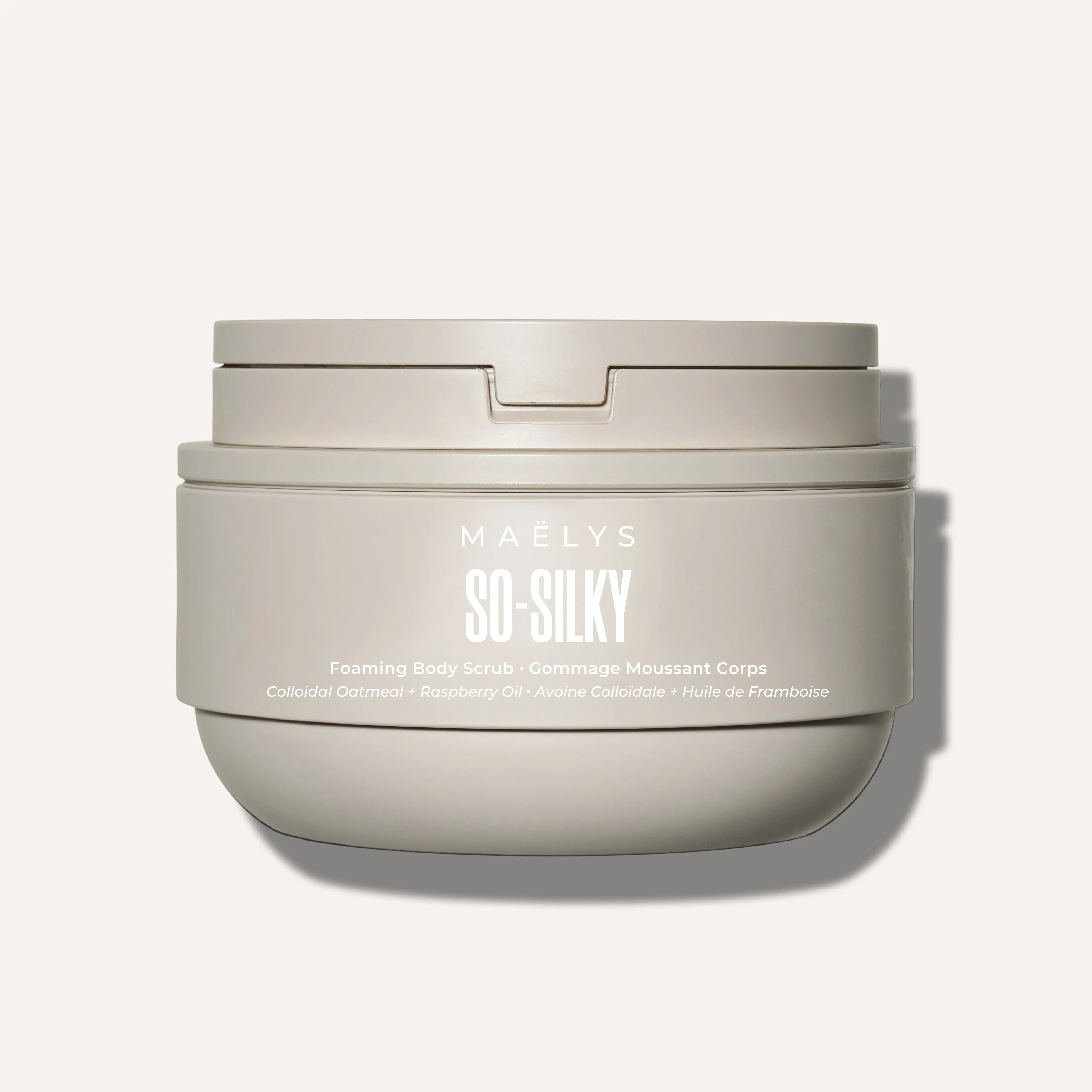 MAËLYS - SO-SILKY Foaming Body Scrub - with Dual Exfoliation System + Raspberry Oil MAËLYS - SO-SILKY Foaming Body Scrub - with Dual Exfoliation System + Raspberry Oil