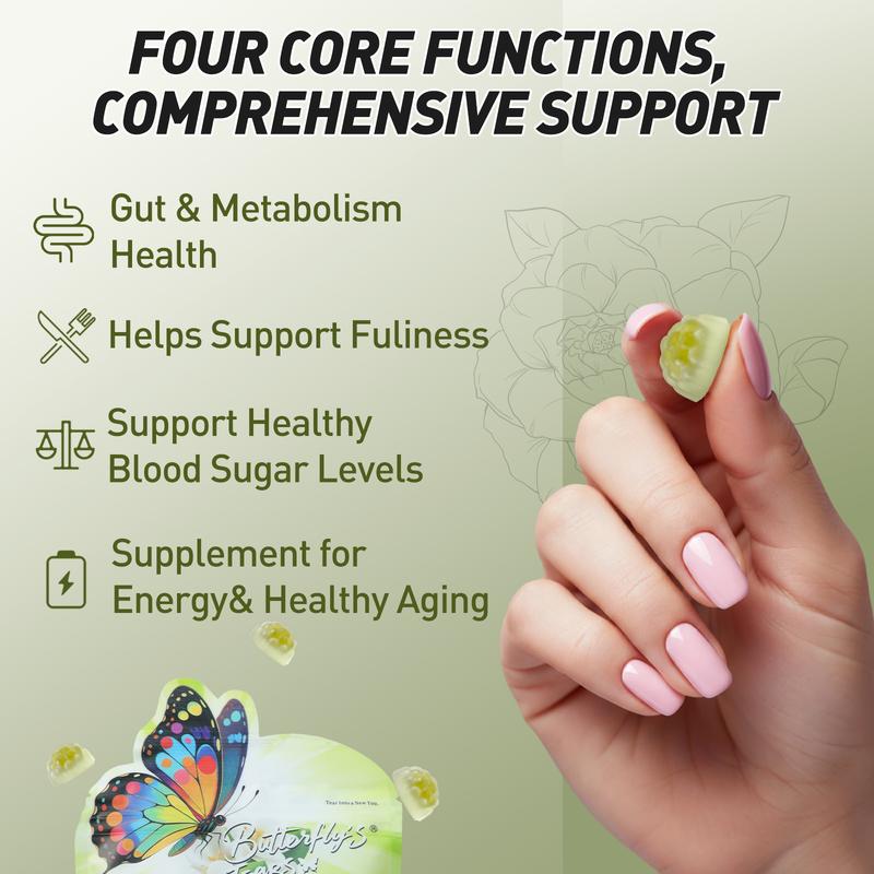 Butterfly's Tear Hot Beetroot & Super Berberine Gummies – 14-in-1 With Beet Root, Cayenne, NAD+ – Energy, Blood Pressure, Gut Support – 60 Count