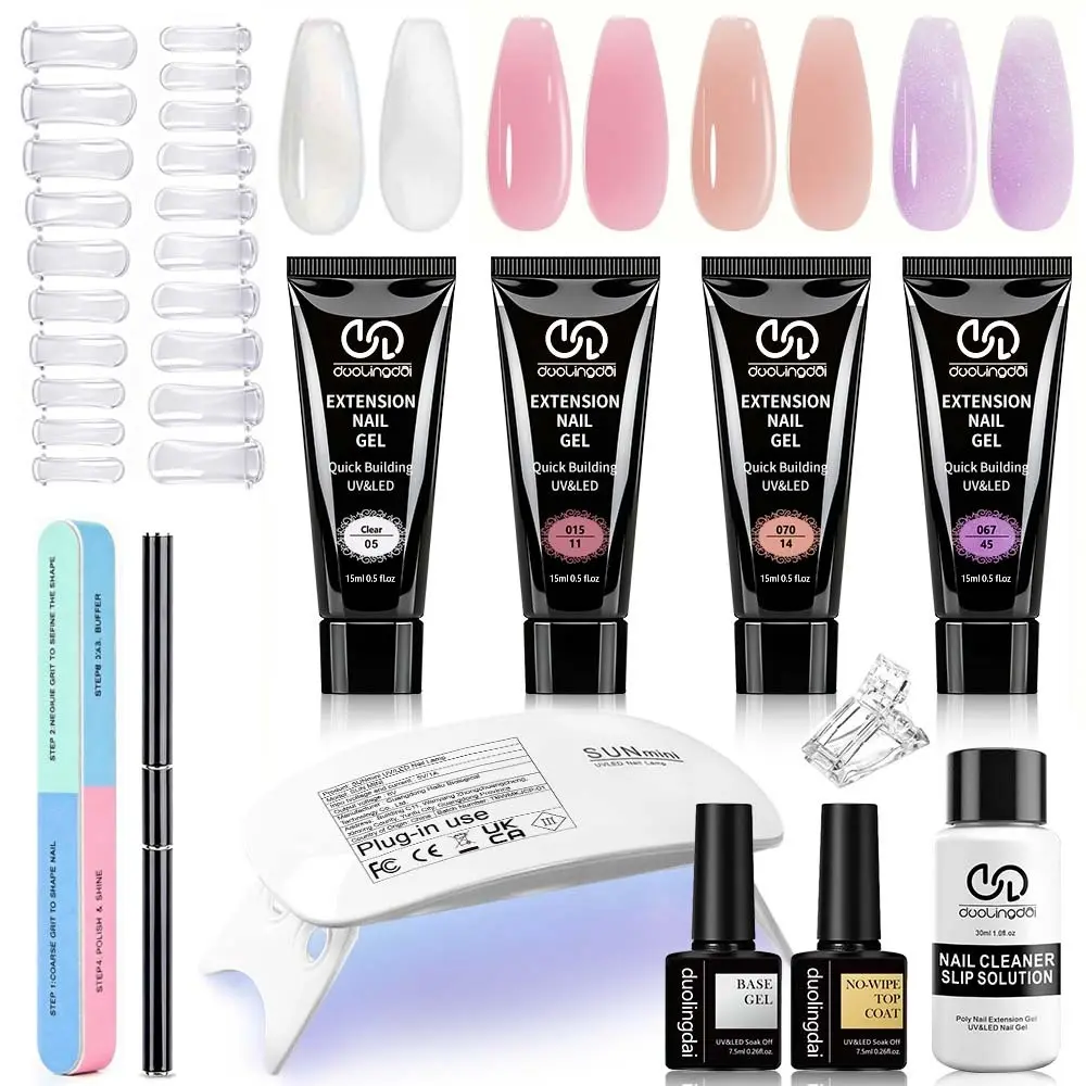 gel nail kit tutorial - TikTok Shop